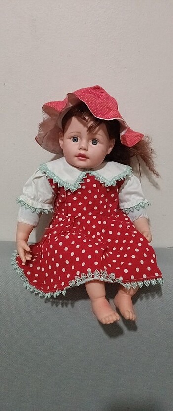 Beden Oyuncak et bebek yeşil gözlü kız bebek