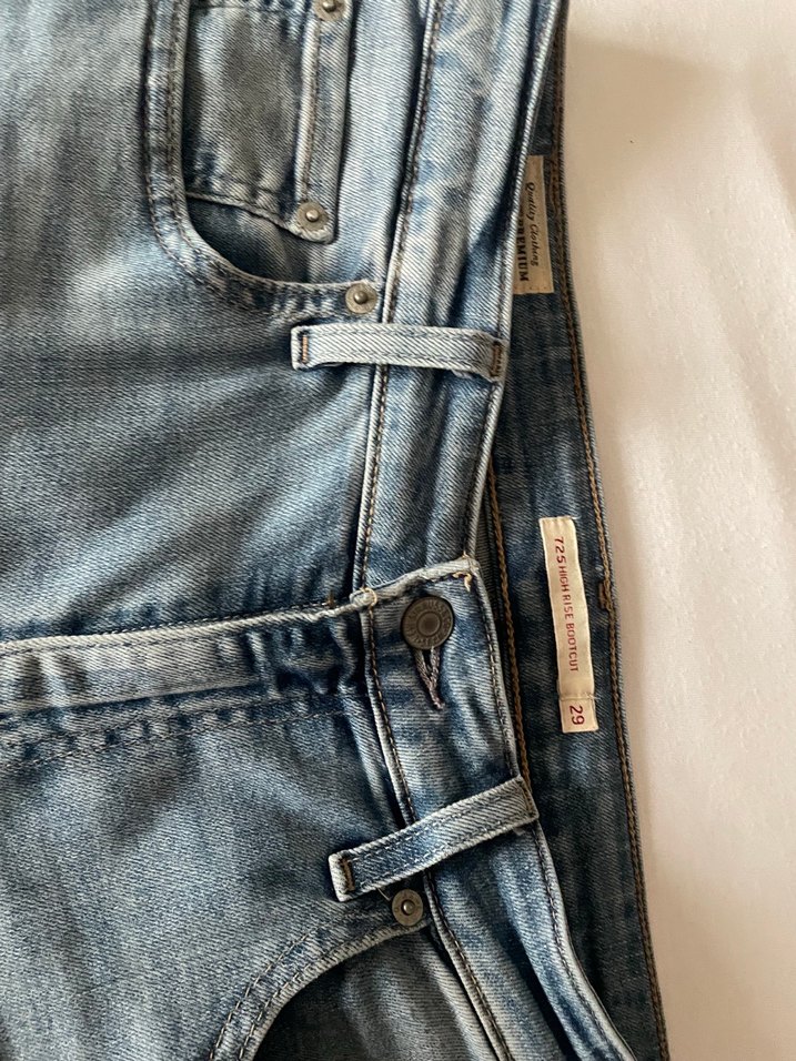Açık Mavi Dar Kesim Denim Jean — görsel 4/5