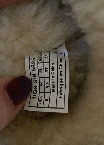 37 Beden camel Renk Ugg bot