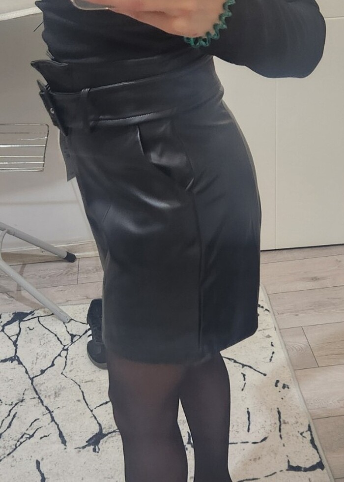 Deri şort  - Görsel 3