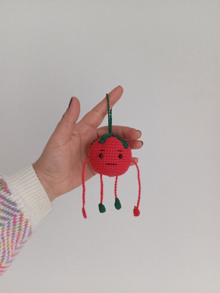 Renkli Örgü Diş Kaşıyıcı ve Çıngırak - Görsel 2