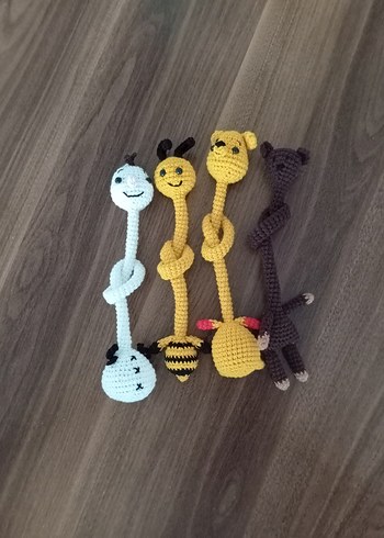 Renkli El Yapımı Peluş Oyuncaklar - Görsel 4