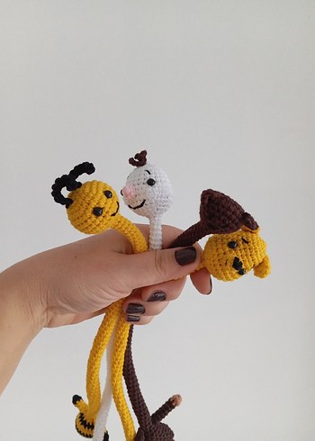 Renkli El Yapımı Peluş Oyuncaklar - Görsel 3