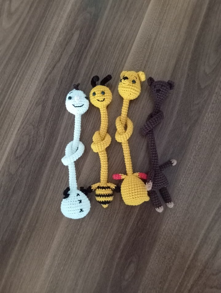 Renkli El Yapımı Peluş Oyuncaklar - Görsel 4