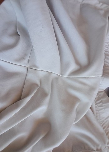 Beyaz, normal Kesim, Kadın alt eşofman . L beden - Görsel 17