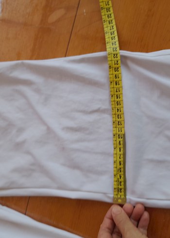 Beyaz, normal Kesim, Kadın alt eşofman . L beden - Görsel 11