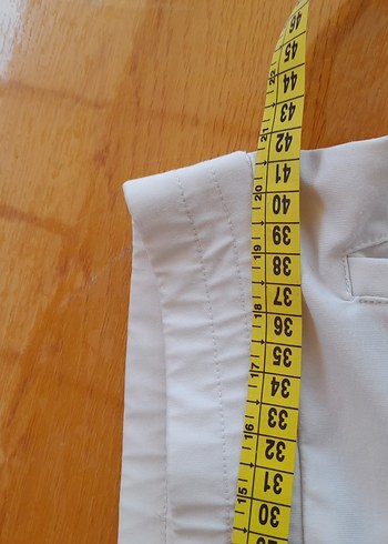 Beyaz, normal Kesim, Kadın alt eşofman . L beden - Görsel 9