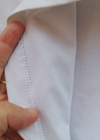 Beyaz, normal Kesim, Kadın alt eşofman . L beden - Görsel 10