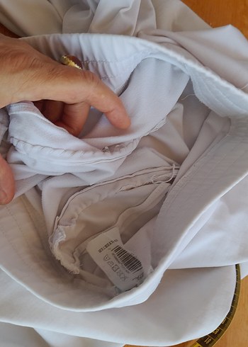 Beyaz, normal Kesim, Kadın alt eşofman . L beden - Görsel 13