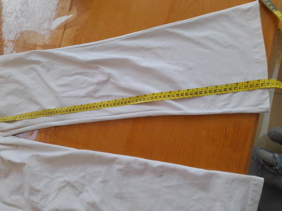 Beyaz, normal Kesim, Kadın alt  eşofman . L beden - Görsel 4