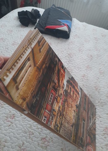 Galata Kulesi Temalı Çok Renkli Tablo - Görsel 5