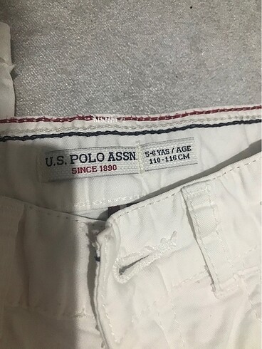 5 Yaş Beden Polo beyaz pantolon