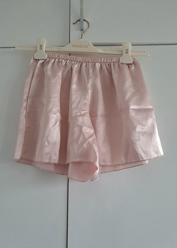 m Beden ten rengi Renk saten pijama takımı