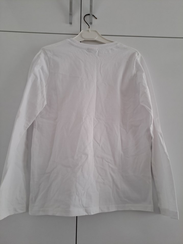 Beyaz Çocuk Tişört - Görsel 3