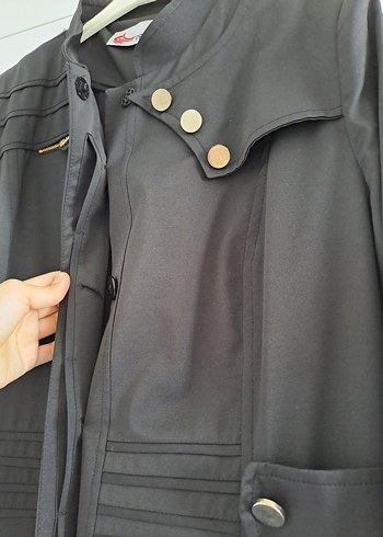 46 Beden siyah Renk tekbir pardesü