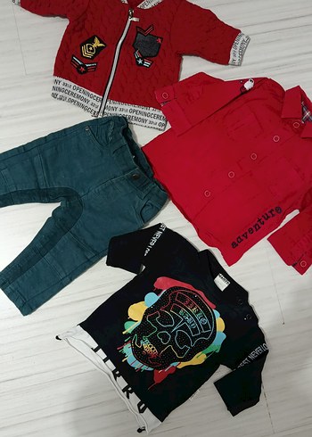 Kahverengi Fermuarlı Erkek Çocuk Mont - Görsel 6