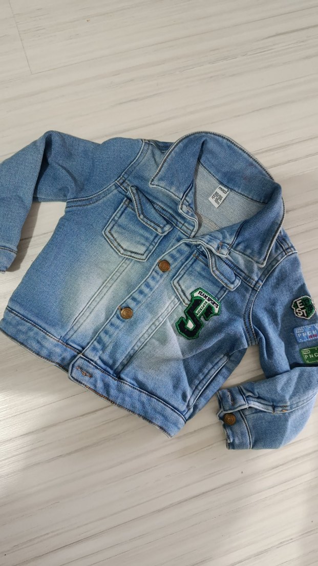 Kahverengi Fermuarlı Erkek Çocuk Mont - Görsel 5