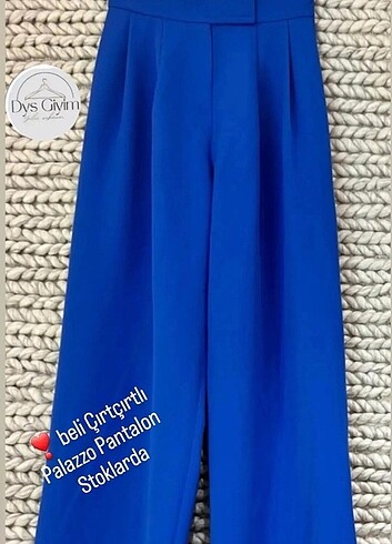 m Beden Çıtçıtlı plazza pantolon 