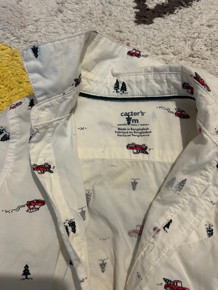 Carters Uzun Kollu Bebek Body - Görsel 3