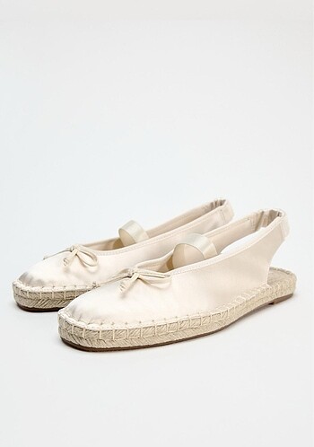 Zara fiyonklu espadril