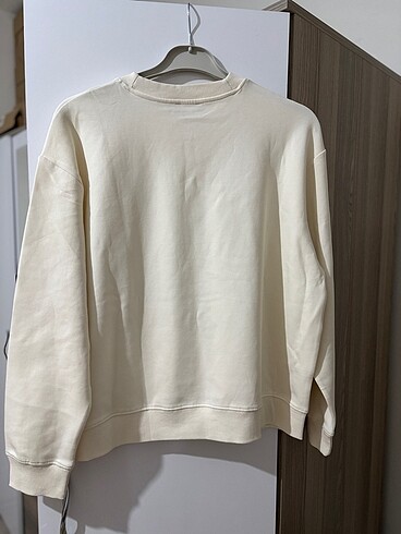 m Beden ten rengi Renk Zara interlok sweatshirt