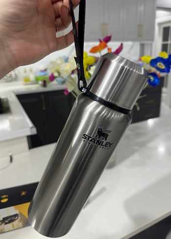 Stanley Gri Çelik Termos Matara - Görsel 2