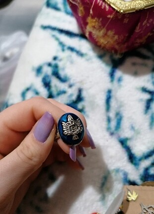 Lapis Lazuli Damon Salvatore Yüzük