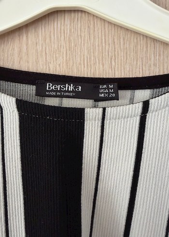 Çizgili Salaş Kadın Sweatshirt - Görsel 4