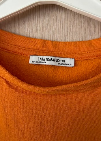 Turuncu Kadın Sweatshirt - Görsel 4