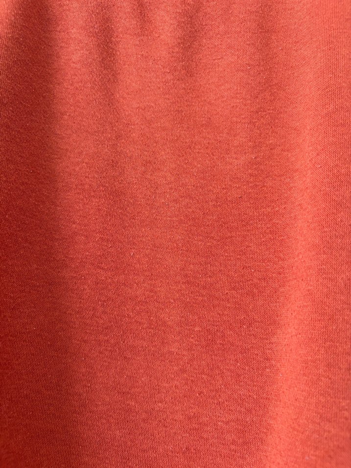 Kiremit Kadın Sweatshirt, Yuvarlak Yaka, Rahat Kesim - Görsel 4