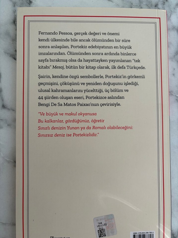 Mesaj - Fernando Pessoa - Görsel 2