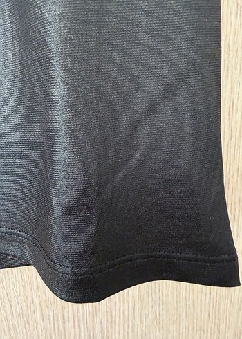 Siyah Deri Kadın Atlet - Görsel 3