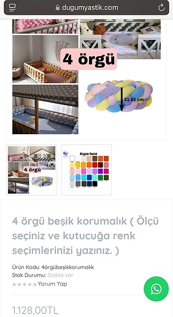 Diğer Örgü korumalık örgü yatak korumalık
