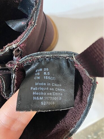 H&M HM h&M chelsea su geçirmez bor
