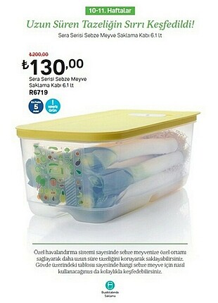 Tupperware 6.1 litre