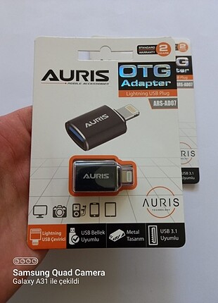 AURIS İPHONE OTG USB DÖNÜŞTÜRÜCÜ