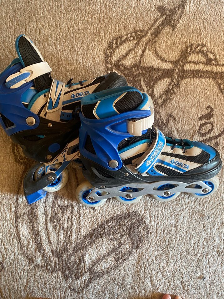 Mavi Delta Erkek Paten - Velcro Bantlı - Görsel 2