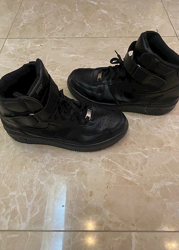 Siyah Nike Kadın erkek Spor Ayakkabı - Görsel 2