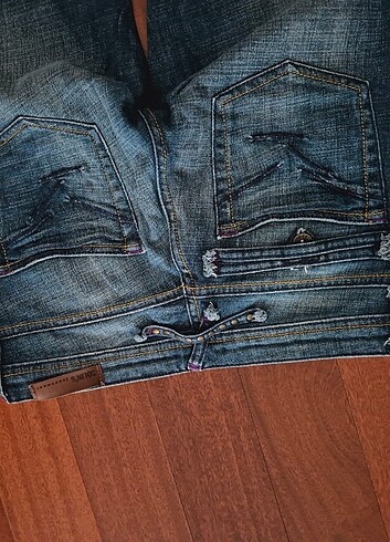 29 Beden lacivert Renk Colins jean capri