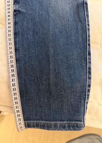 Kadın Mavi Denim Tulum - Görsel 6