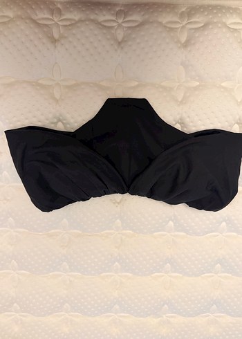 Siyah V Yaka Bluz - Görsel 6