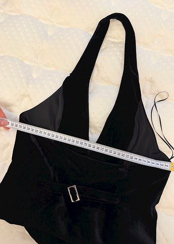 Siyah Kadife Kadın Yelek Zara - Görsel 5