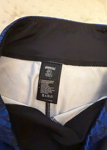 Lacivert Desenli Tayt Aeropostale - Görsel 3