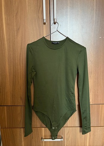 STRADİVARİUS HAKİ ÇITÇITLI BODY - Görsel 2