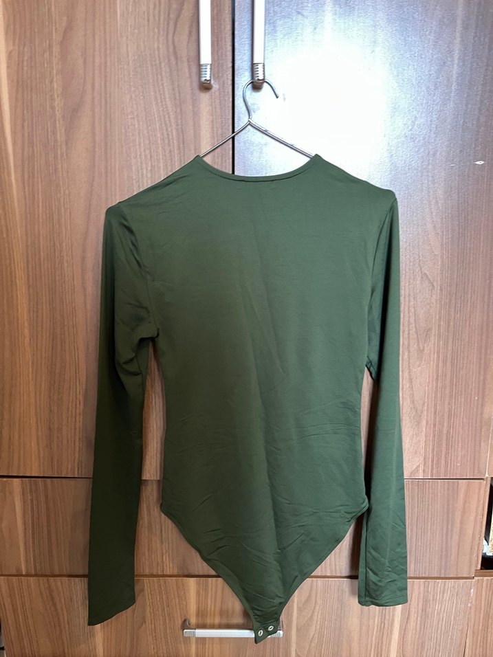 STRADİVARİUS HAKİ ÇITÇITLI BODY - Görsel 3