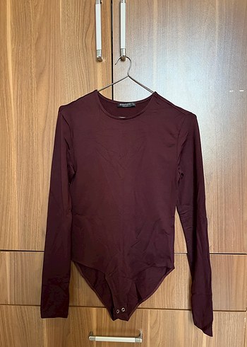 STRADİVAİRUS Bordo Uzun Kollu çıtçıtlı BODY - Görsel 2