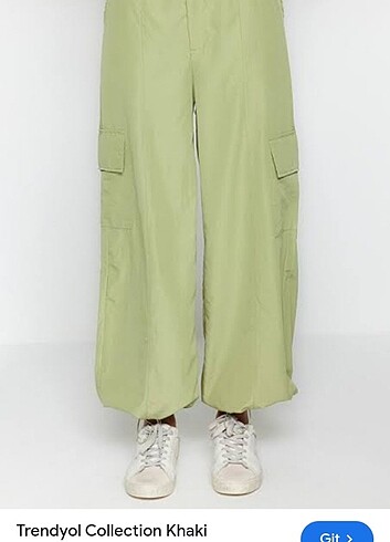 Yeşil kargo pantolon 