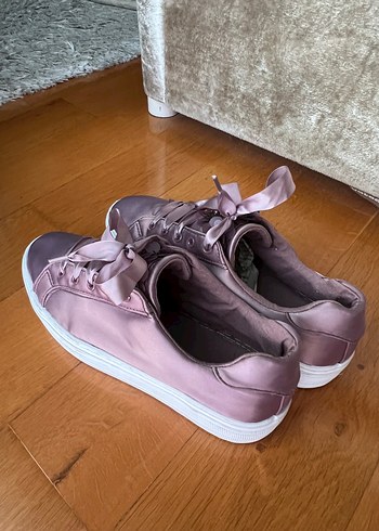 Deichmann Deichmann Platform Topuklu Pembe Spor Ayakkabı