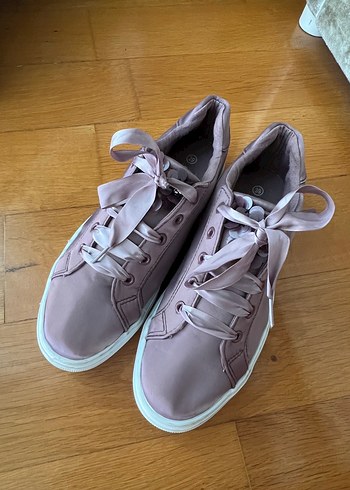 38 Beden Deichmann Platform Topuklu Pembe Spor Ayakkabı