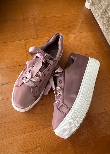Deichmann Platform Topuklu Pembe Spor Ayakkabı